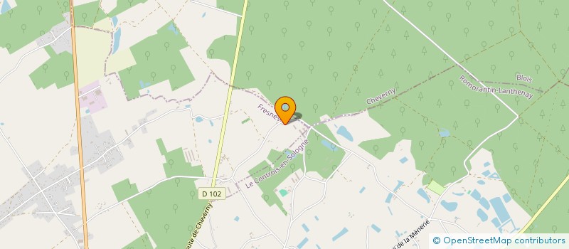 localisation de l'entreprise SCI ALCELATOM  FRESNES