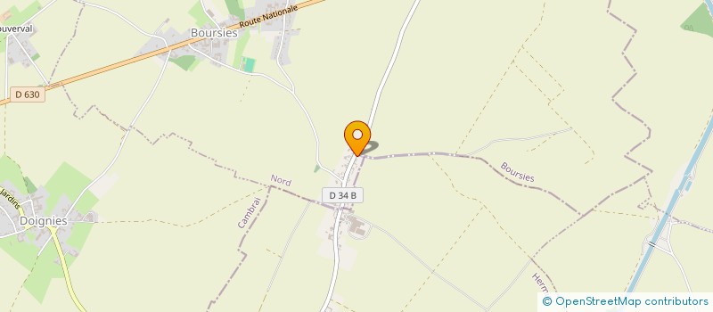 localisation de l'entreprise SCI ALCEMA  BOURSIES