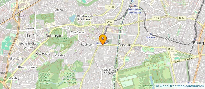 localisation de l'entreprise SCI ALCHAN à SCEAUX