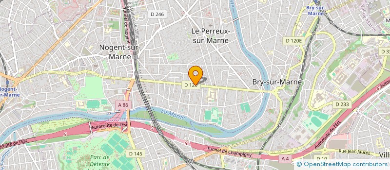 localisation de l'entreprise SCI ALCHEMILLE  LE PERREUX-SUR-MARNE