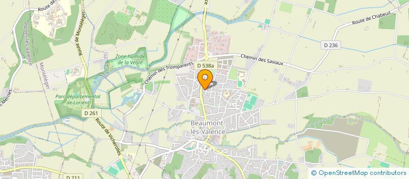 localisation de l'entreprise SCI ALCHEMIST à BEAUMONT-LES-VALENCE