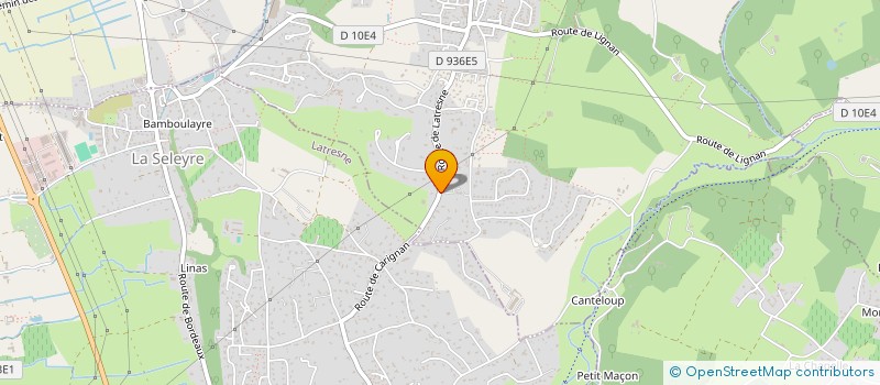 localisation de l'entreprise SCI ALCHIMIE  CARIGNAN-DE-BORDEAUX