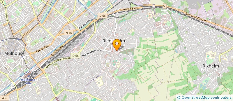 localisation de l'entreprise SCI ALCHRI  RIEDISHEIM