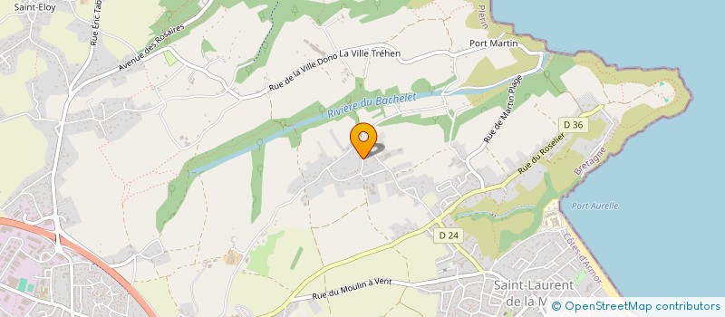 localisation de l'entreprise SCI ALCLAN  PLERIN