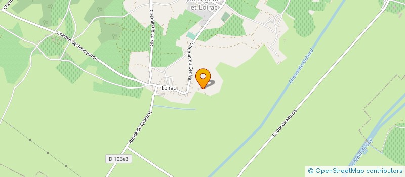 localisation de l'entreprise SCI ALCLO  JAU-DIGNAC-ET-LOIRAC