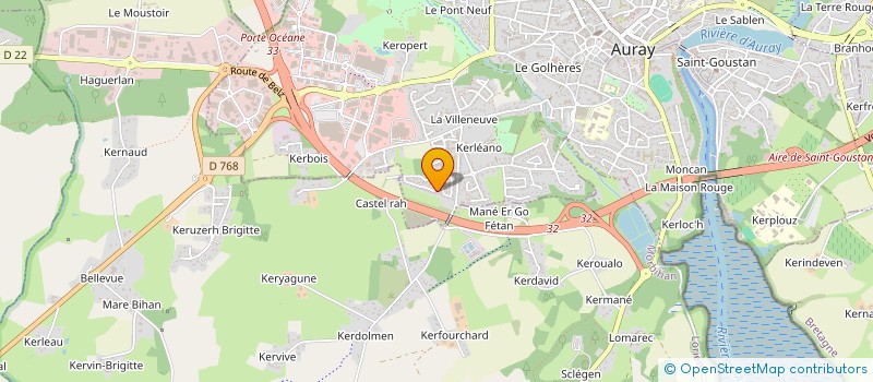 localisation de l'entreprise SCI ALCO à AURAY