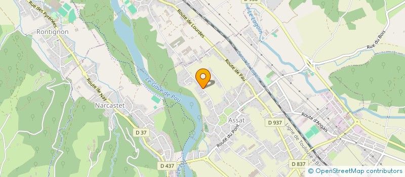 localisation de l'entreprise SCI ALCO  ASSAT