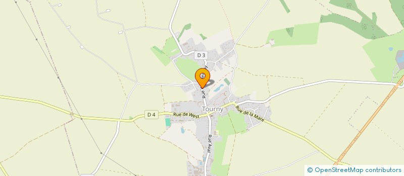 localisation de l'entreprise SCI ALCOBE  VEXIN-SUR-EPTE