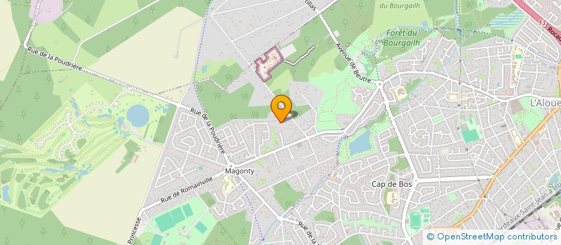 localisation de l'entreprise SCI ALCONDIN  PESSAC