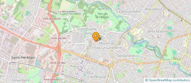 localisation de l'entreprise SCI ALCOT  SAINT-HERBLAIN