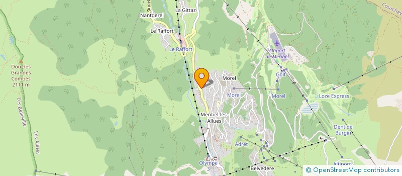 localisation de l'entreprise SCI ALCRIGAEL à LES ALLUES