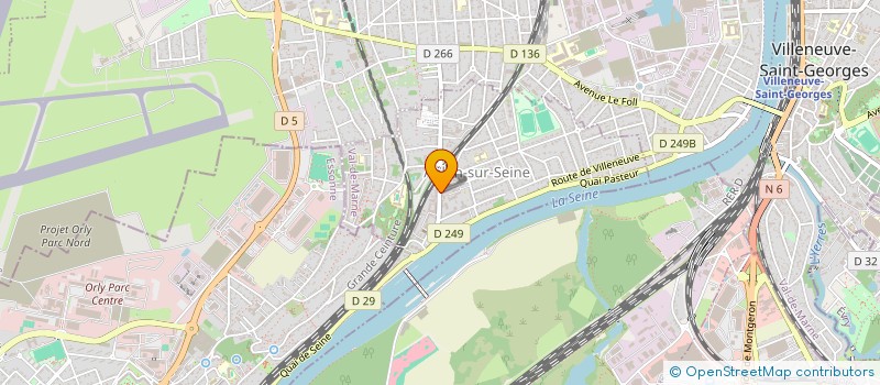 localisation de l'entreprise SCI ALCRIS  ABLON-SUR-SEINE