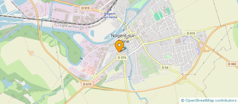 localisation de l'entreprise SCI ALCYLA-VICOVA  NOGENT-SUR-SEINE