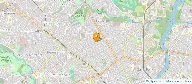 localisation de l'entreprise SCI ALCYO à NANTES