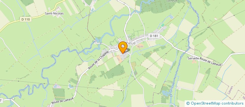 localisation de l'entreprise SCI ALCYONE  LALHEUE