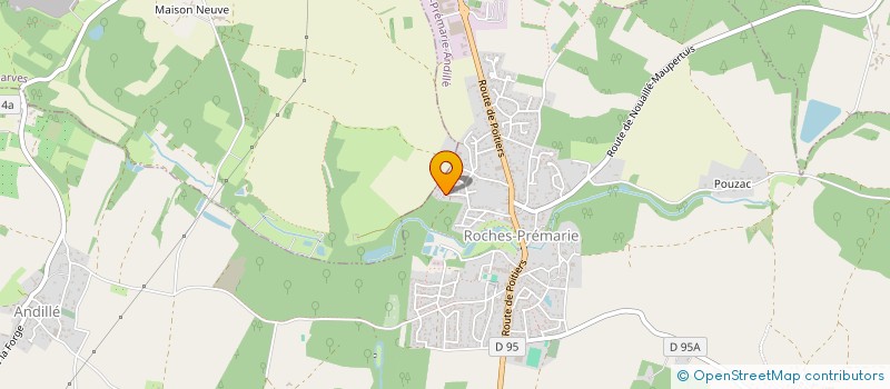 localisation de l'entreprise SCI ALD  ROCHES-PREMARIE-ANDILLE