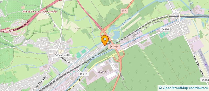 localisation de l'entreprise SCI ALD  STEINBOURG