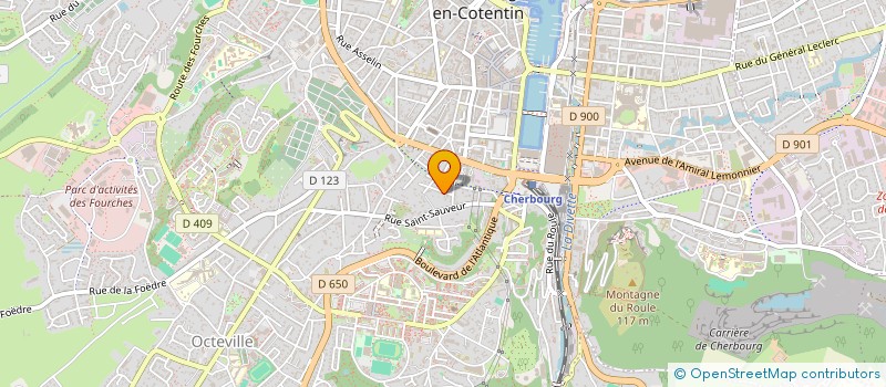 localisation de l'entreprise SCI ALD KAIROS à CHERBOURG-EN-COTENTIN