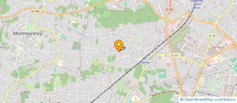 localisation de l'entreprise SCI ALD TURPIN à GROSLAY