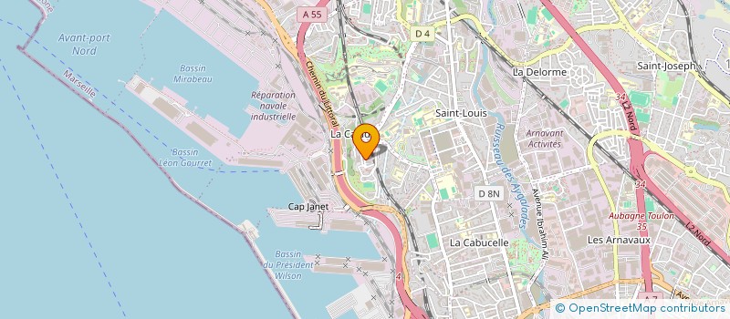 localisation de l'entreprise SCI ALDA 246 à MARSEILLE