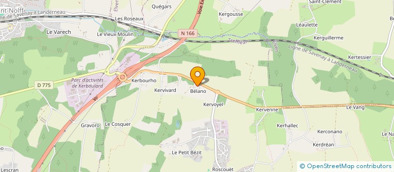 localisation de l'entreprise SCI ALDA  TREFFLEAN