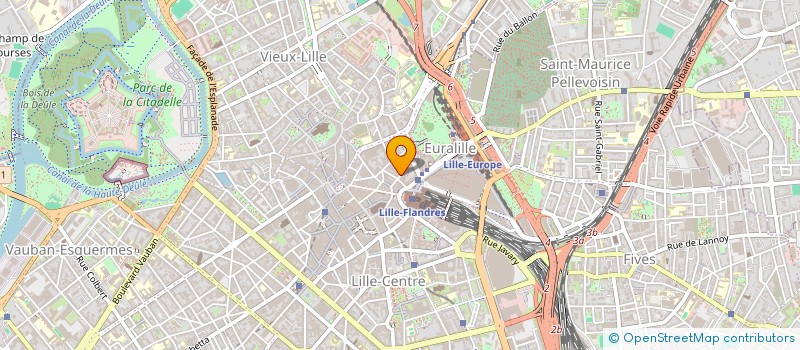 localisation de l'entreprise SCI ALDA  LILLE
