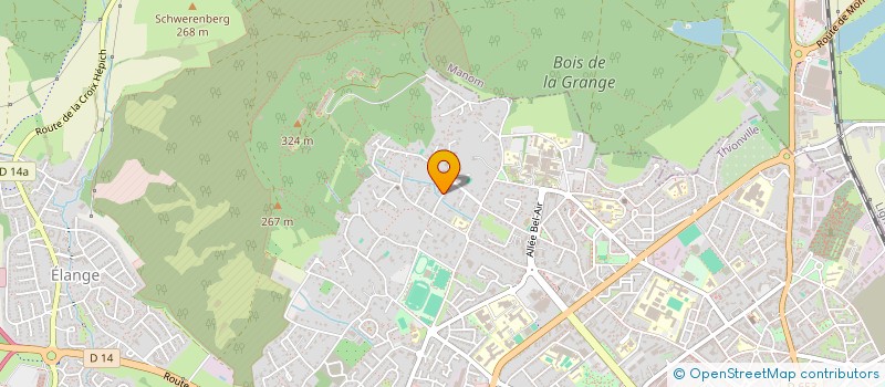 localisation de l'entreprise SCI ALDA à THIONVILLE
