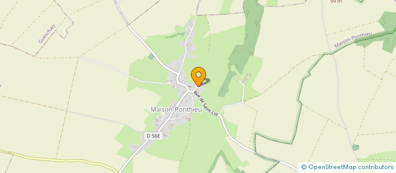 localisation de l'entreprise SCI ALDABRA  BRAILLY-CORNEHOTTE