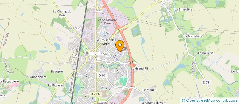 localisation de l'entreprise SCI ALDACA  BELLEVIGNY