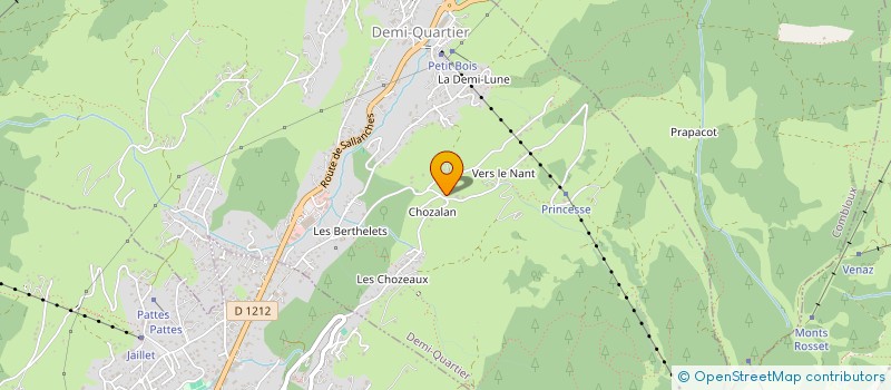 localisation de l'entreprise SCI ALDALENA  DEMI-QUARTIER