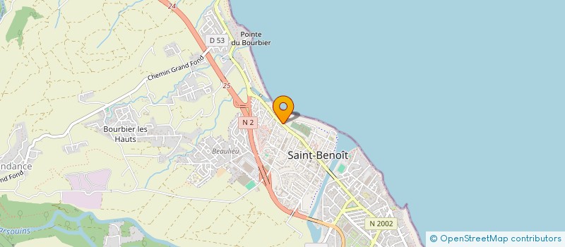 localisation de l'entreprise SCI ALDANA à SAINT-BENOIT