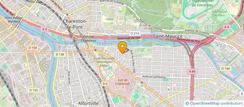 localisation de l'entreprise SCI ALDANI à MAISONS-ALFORT