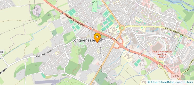 localisation de l'entreprise SCI ALDE  LONGUENESSE