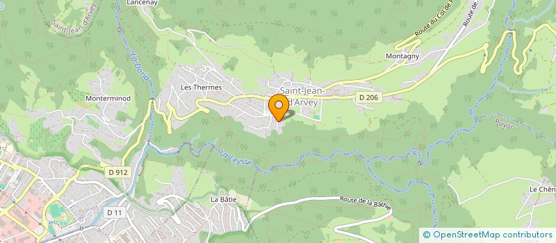 localisation de l'entreprise SCI ALDEBARAN  SAINT-JEAN-D'ARVEY