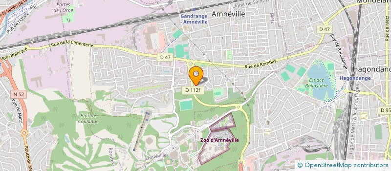 localisation de l'entreprise SCI ALDEBARAN  AMNEVILLE