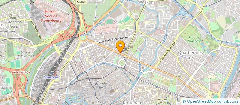 localisation de l'entreprise SCI ALDER  STRASBOURG