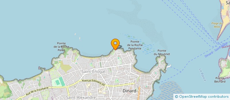 localisation de l'entreprise SCI ALDER NEY  DINARD