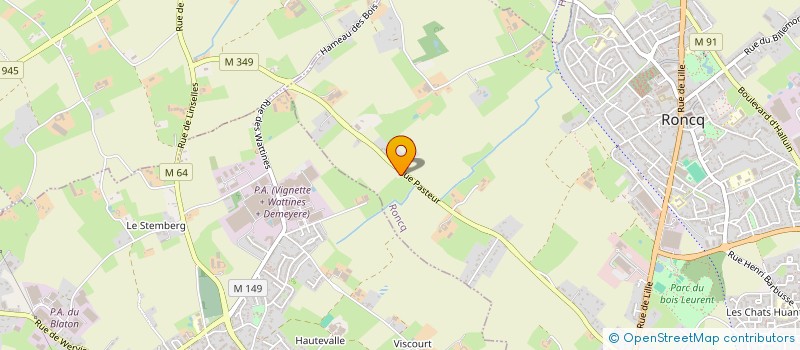 localisation de l'entreprise SCI ALDHATHA à RONCQ