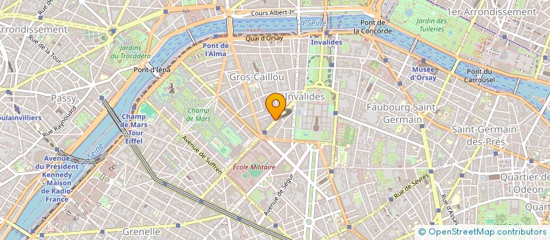 localisation de l'entreprise SCI ALDO  PARIS