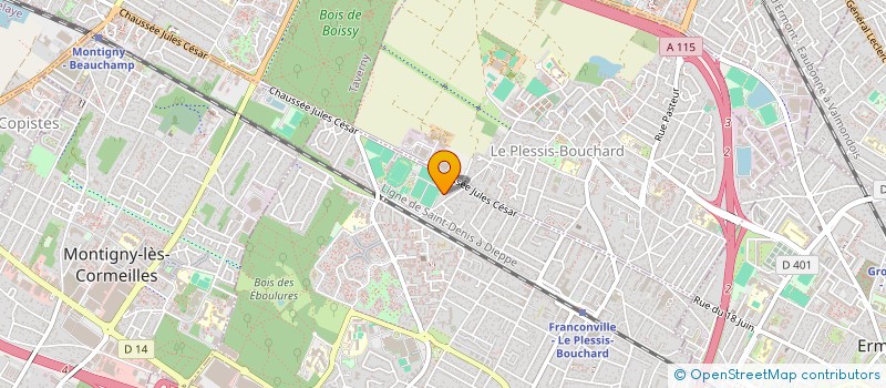 localisation de l'entreprise SCI ALDO  FRANCONVILLE