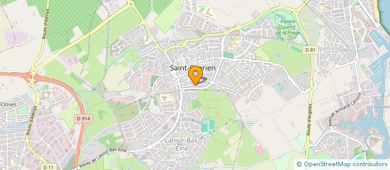 localisation de l'entreprise SCI ALDO SUD  SAINT-CYPRIEN