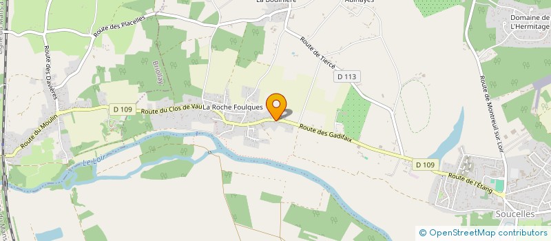 localisation de l'entreprise SCI ALDOMALU  RIVES-DU-LOIR-EN-ANJOU