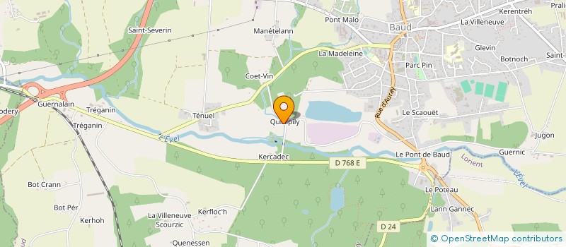 localisation de l'entreprise SCI ALDON  BAUD