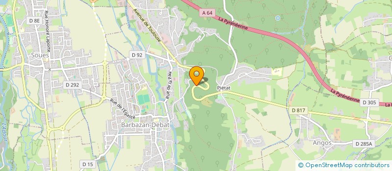 localisation de l'entreprise SCI ALDONI  BARBAZAN-DEBAT