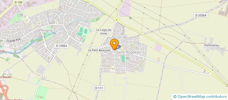 localisation de l'entreprise SCI ALE  SAINT-ROGATIEN