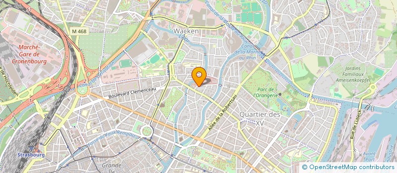 localisation de l'entreprise SCI ALE  STRASBOURG