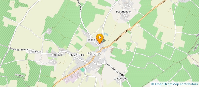 localisation de l'entreprise SCI ALE-MAE  SALIGNAC-SUR-CHARENTE