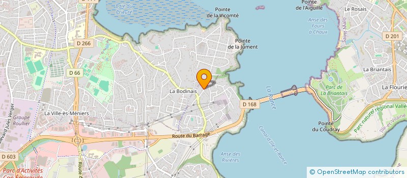 localisation de l'entreprise SCI ALEA  LA RICHARDAIS