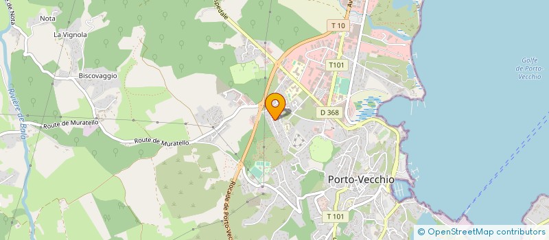 localisation de l'entreprise SCI ALEA à PORTO-VECCHIO