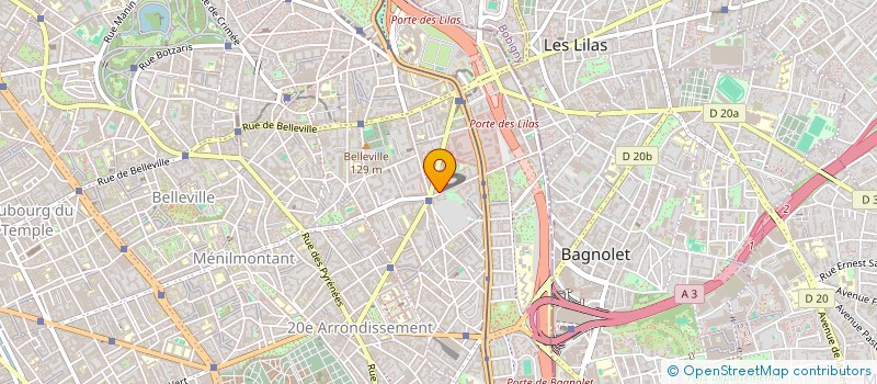 localisation de l'entreprise SCI ALEA  PARIS